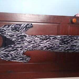 Stylish Black and White Kids One Piece